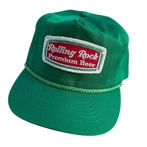 Vintage Green Rolling Rock Hat